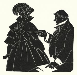 Illusztráció: Madame Bovary, Gustave Flaubert (litho) alkotó: John Austen
