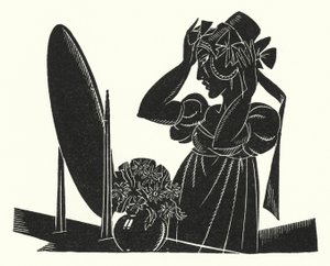 Illusztráció: Madame Bovary, Gustave Flaubert (litho) alkotó: John Austen