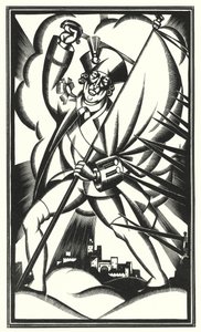 Illusztráció Tristram Shandyhez, Laurence Sterne (litho) alkotó: John Austen