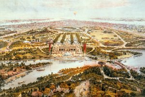 Central Park, Nyár, Dél felé néz, 1865