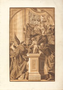 Szent Család és Négy Szent alkotó: John Baptist Jackson