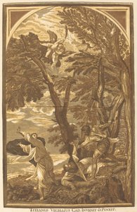 Szent Péter vértanú halála alkotó: John Baptist Jackson after Titian