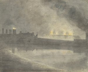 Öntöde a Canonnál, 1792. alkotó: John Baptist Malchair