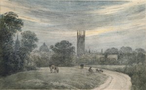 Oxford bejárata Londonból, visszaemlékezésből, 1790. július 16 alkotó: John Baptist Malchair