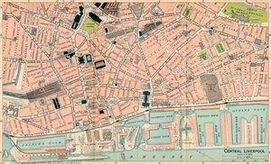 Liverpool központja, XX. század alkotó: John Bartholomew