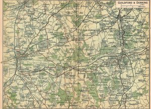 Guildford és Dorking, 20. század alkotó: John Bartholomew
