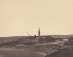 Hajó az algériai kikötőben, 1853-54.