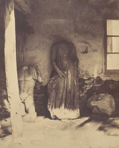 Untitled [Római szobrok, Cherchell Múzeum], 1856.