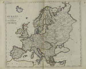 Európa, 1814 alkotó: John Bower