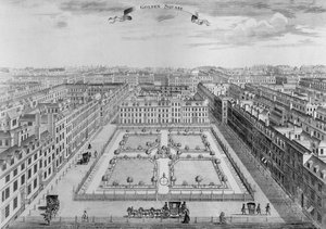 Arany tér, 1725 körül