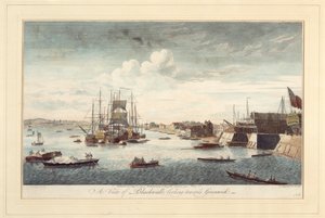 A Blackwall kilátása Greenwich felé nézve alkotó: John Boydell