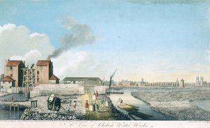 A Chelsea Water Works kilátása, 1750