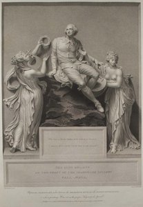 Shakespeare az irodalom múzsájával és a festészet zsenijével, 1803