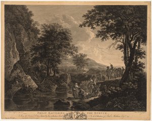 Fülöp megkereszteli az eunuchot, 1772.