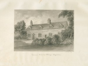 Aldridge Gimnázium: szépia rajz, 1847