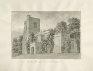 Arley templom: szépia rajz alkotó: John Buckler