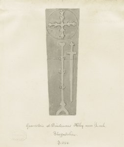 Dieulacres Abbey: szépia rajz alkotó: John Buckler