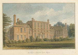 Essex – Gosfield Hall, 1824 alkotó: John Buckler