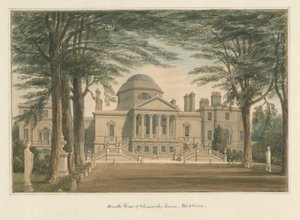 Middlesex – Chiswick-ház, 1822 alkotó: John Buckler