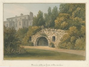Middlesex – Twickenham – Pápai barlang, 1826 alkotó: John Buckler
