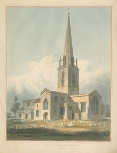 Oxfordshire – Bampton Church, 1802 alkotó: John Buckler