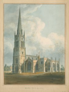 Oxfordshire – Bloxham Church, 1802 alkotó: John Buckler