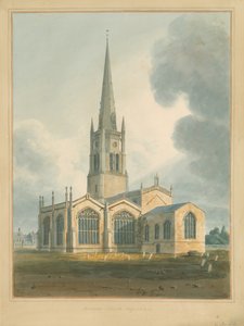 Oxfordshire – Bloxham Church, 1802 alkotó: John Buckler