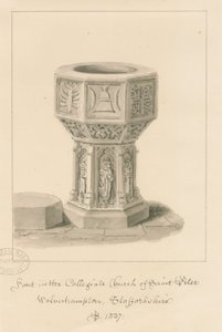 Wolverhampton – Font a St. Peter