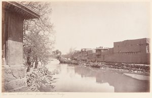Kilátás a Kabul folyóra alkotó: John Burke