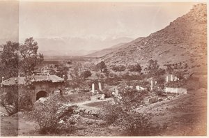 „Barburs [sic] Garden, Kabul alkotó: John Burke