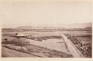 Durbar Maidan és Logar Chiefs alkotó: John Burke