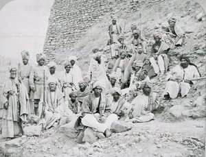 Khyber Chiefs and Khans, Jamrud Fort, North West Frontier, 1878 körül