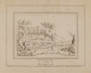 Cottage from Nature (a házikóval balra) alkotó: John Burton
