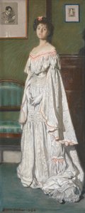 Paul Konody asszony [Isabel Codrington] alkotó: John Byam Liston Shaw