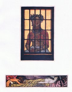 Lilavanti története, illusztráció a Káma kertjéből (és más dalszöveg Indiából), 1920 alkotó: John Byam Liston Shaw