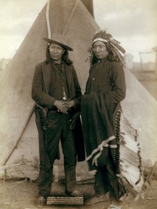 Vörös felhő és amerikai ló, 1891