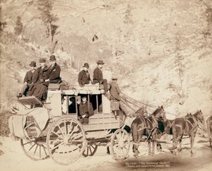 Az Old West Deadwood Stagecoach