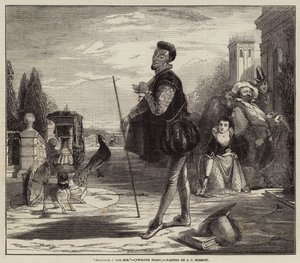 Malvolio a Napban, Tizenkettedik éjszaka alkotó: John Callcott Horsley