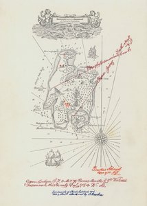 Treasure Island térkép (színes litó)
