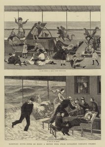 Hazafelé, jegyzetek a British India Steam Navigation Company gőzhajójának fedélzetén alkotó: John Charles Dollman