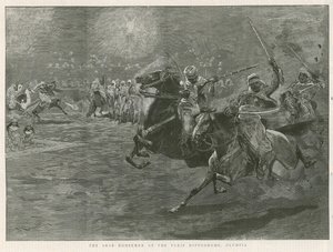 Az arab lovasok a párizsi Hippodromban, Olympia
