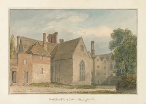 Buckinghamshire - Latimers Hall alkotó: John Chessell Buckler