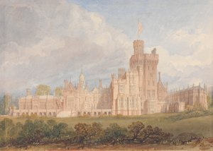Costessey Hall, Norfolk alkotó: John Chessell Buckler