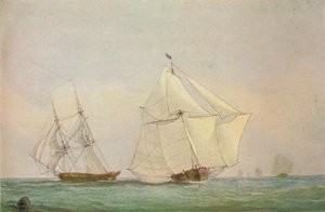Leith Smack Running Up Swim, 1838. október
