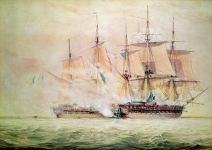 Felszállás a Chesapeake-re alkotó: John Christian Schetsky