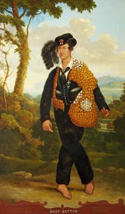 Billy Button, az éneklő bácsi portréja, 1830 körül (olaj, vászon)