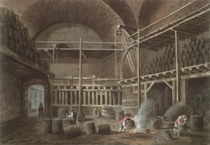 Julianus fürdője a Hotel de Clunyban, 1809 (akvatinta)