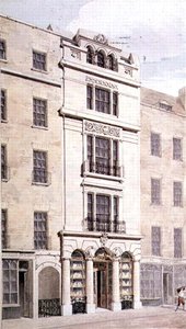 Rundell, Bridge and Rundell, 32 Ludgate Hill, 1826 (wc, papír) alkotó: John Clement Meade