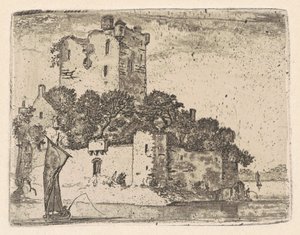 Loch Orr kastély alkotó: John Clerk, of Eldin