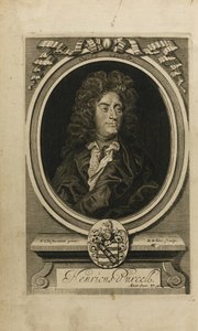Henry Purcell zeneszerző portréja 1659-1695, 1702 alkotó: John Closterman